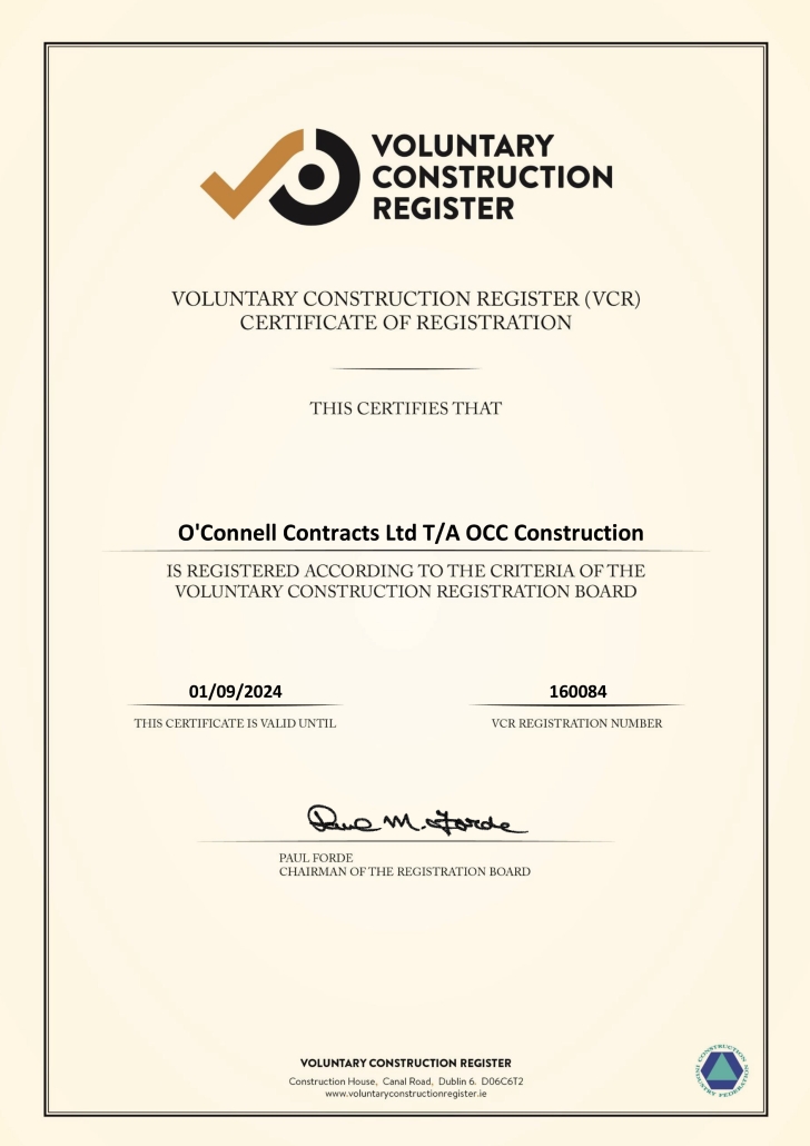 VCR Certificate 2023.2024